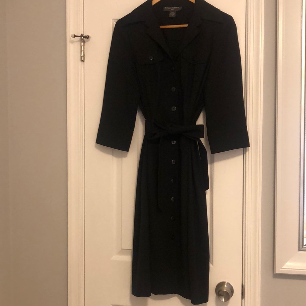 Black Shirt Dress